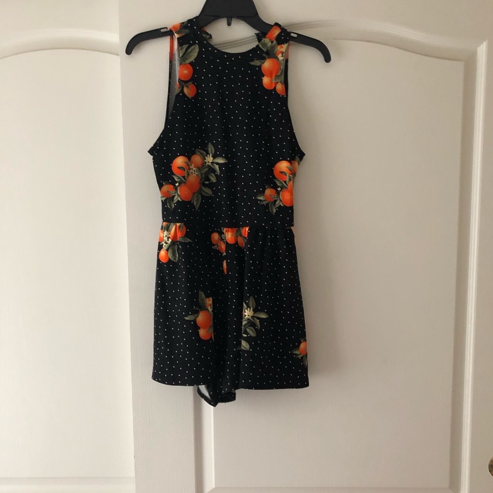 Tropical forever 21 romper size S.